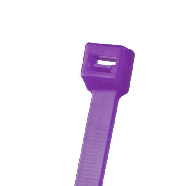PLT2S-M7 CBL TIE LOCKING PURPLE 50LB 7.4"