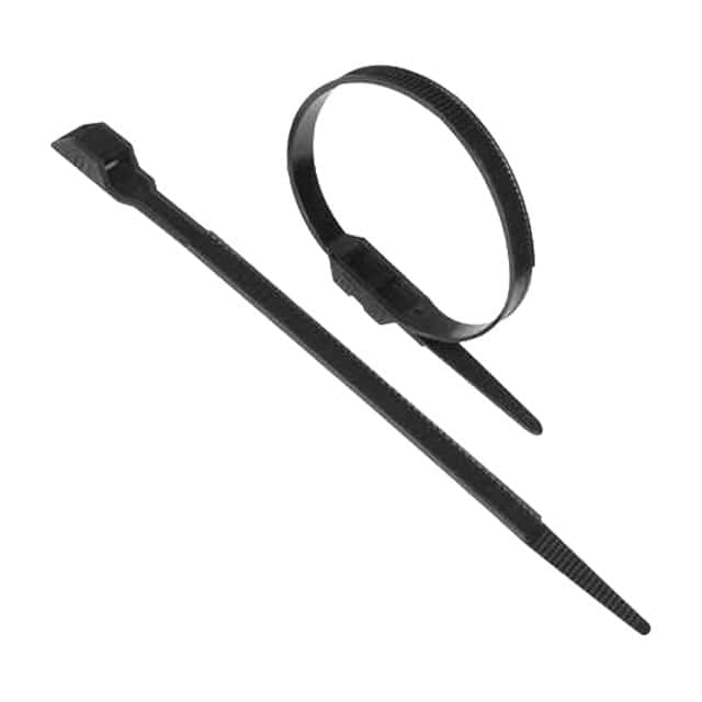 CTDL006A CBL TIE DB LOCK BLK 120LB 1.181'