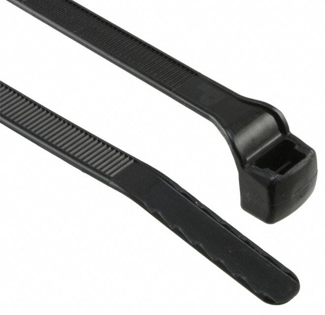 CBR4LH-TL0 CABLE TIE BLACK 120LBS 1.217'