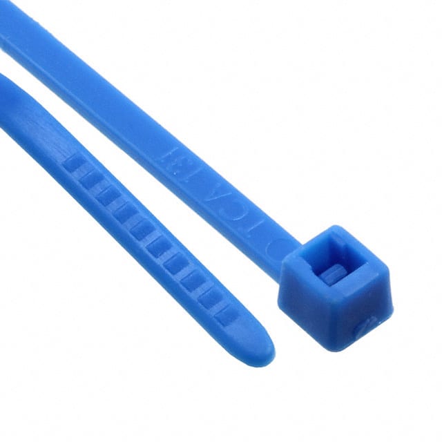 T18R6C2 CBL TIE LOCKING BLUE 18LBS 3.93"
