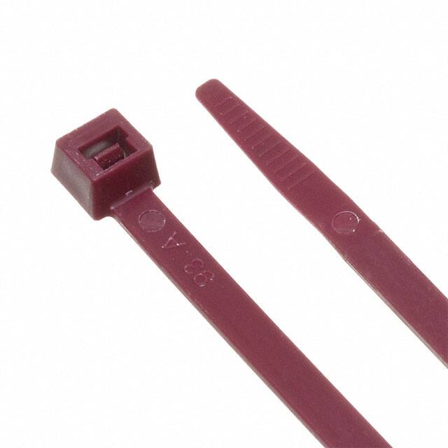 DT-07-50-P-C CBL TIE LOCK BURGUNDY 50LB 7.56"