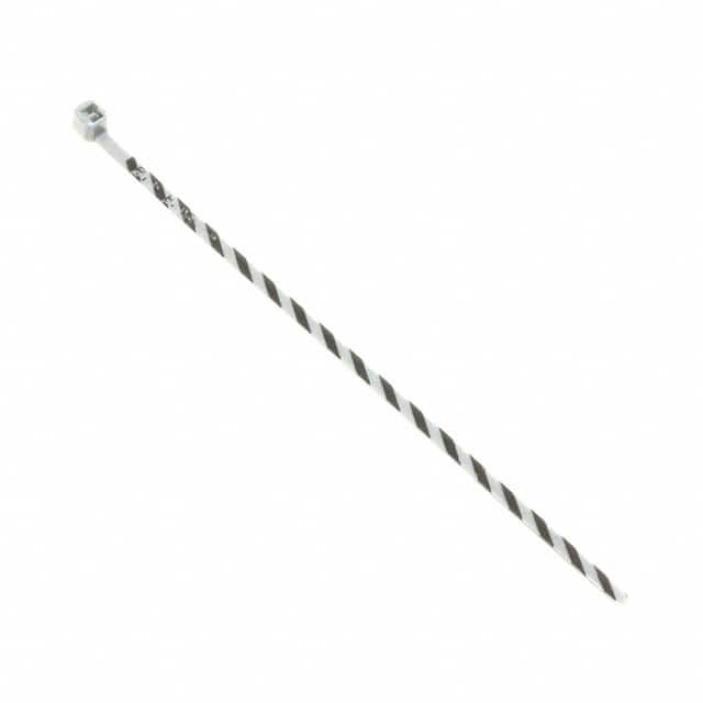 PLT1M-L8-0 CBL TIE LOCK SLATE/BLK 18LB 4"