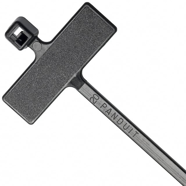 PLM1M-C0 MARKER TIE BLACK 18LBS 3.9"