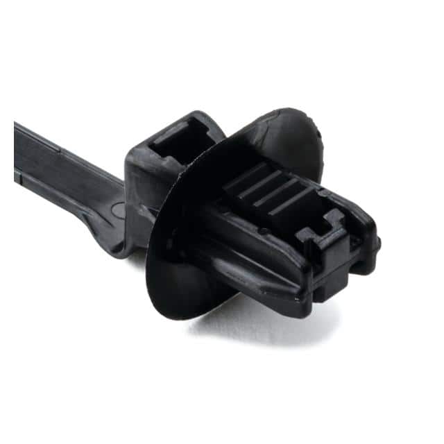 157-00053 CBL TIE 1PC LOCK BLACK 50LB 6.5"