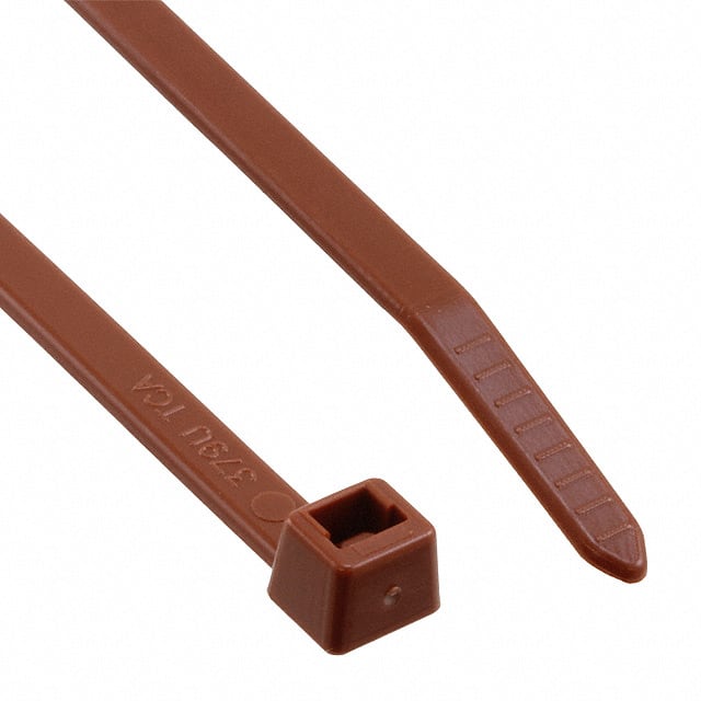 T50R1STNLM5 CBL TIE LOCKING BRN 50LBS 7.95"
