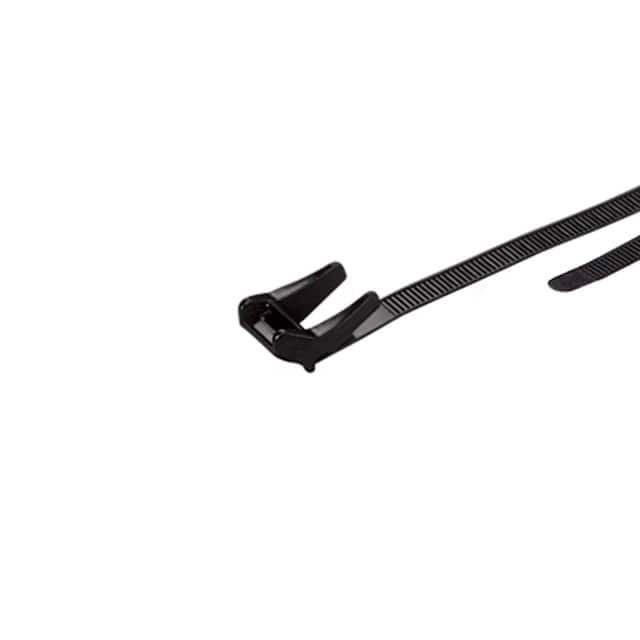 AST10-5-C100 CBL TIE RELEASABLE BLK 75LB 5.6"