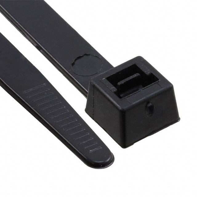 T150R0X2 CBL TIE LOCKING BLK 175LBS 1.28'