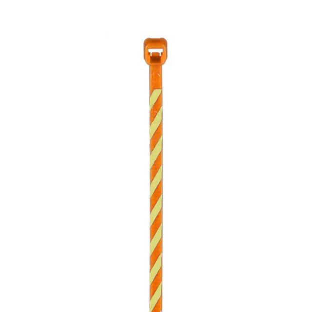 PLT1M-L3-4 CBL TIE LOCKING ORG/YLW 18LB 4"