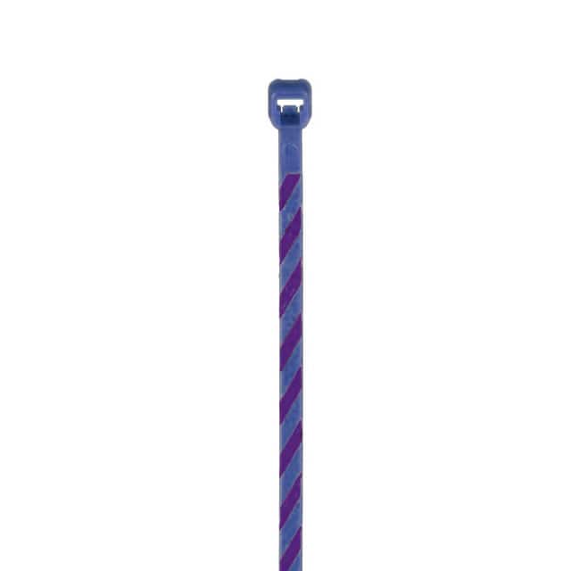 PLT1M-L6-7 CBL TIE LOCK BLUE/VIOLET 18LB 4"