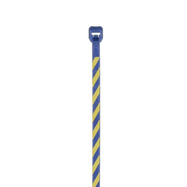 PLT1M-L6-4 CBL TIE LOCK BLUE/YLW 18LB 4"