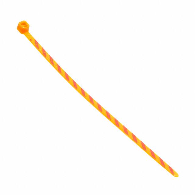 PLT1M-L3-2 CBL TIE LOCKING ORG/RED 18LB 4"