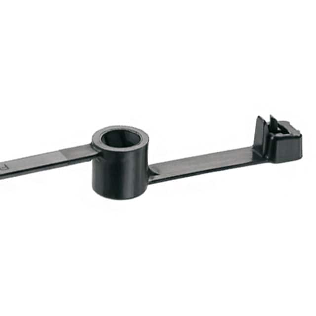 PRST40SC-D30 CBL TIE RELEASABLE BLK 50LB 6.9"