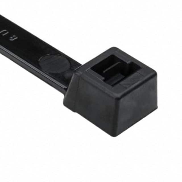 T150LL0X2 CBL TIE LOCKING BLK 175LB 3.035'