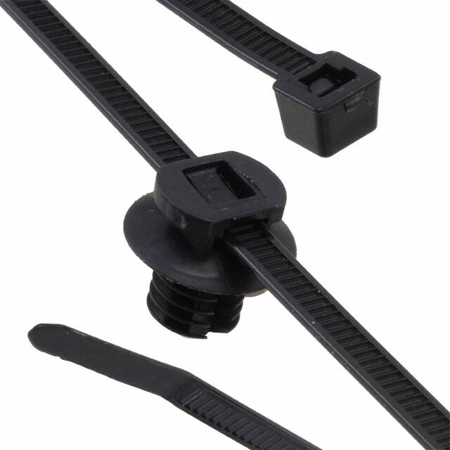 156-00376 CBL TIE LOCKING BLACK 50LBS 8"