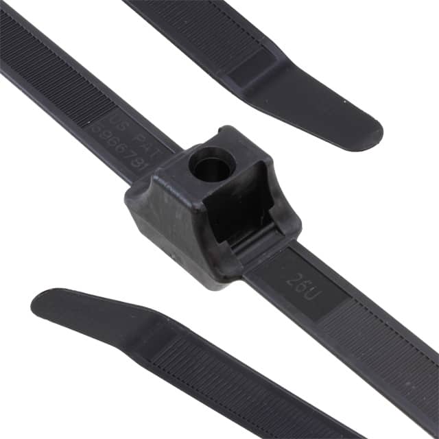 DCT110HIRK2 DUAL CLAMP TIE BLK 150LBS 1.604'