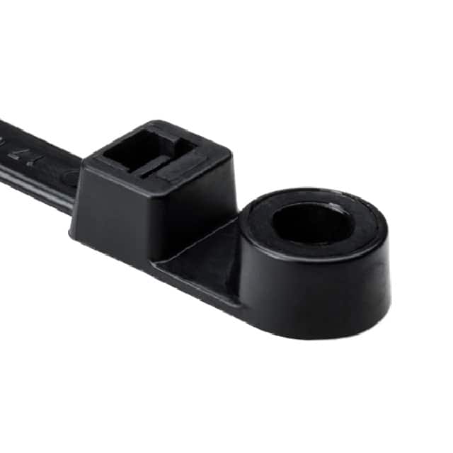 T120MR0HSH4 CBL TIE LOCKING BLK 120LB 1.296'