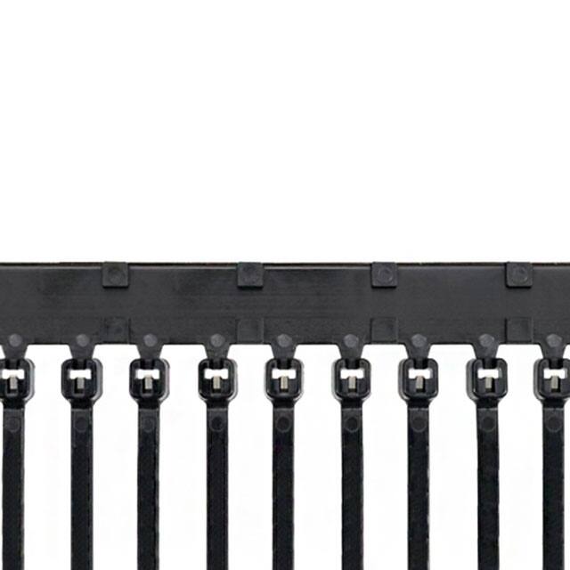 BT1M-XMR0 CBL TIE LOCKING BLACK 30LBS 4"