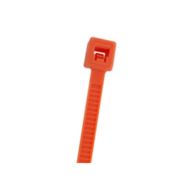04-07503 CABLE TIE ORNG 50LB 7.56" 100BAG