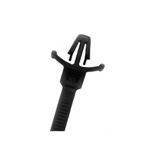 04-0750PMW0 CABLE TIE 7.8IN BLACK 100 BAG
