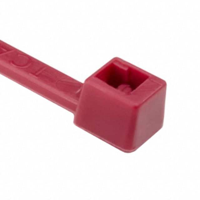 T18R2M4 CBL TIE LOCKING RED 18LBS 3.93"