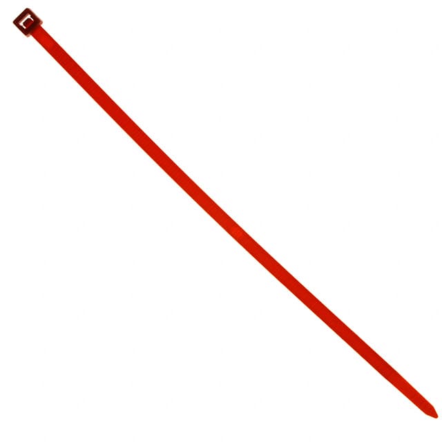 WIT-50R-RDM CBL TIE LOCKING RED 50LBS 8"