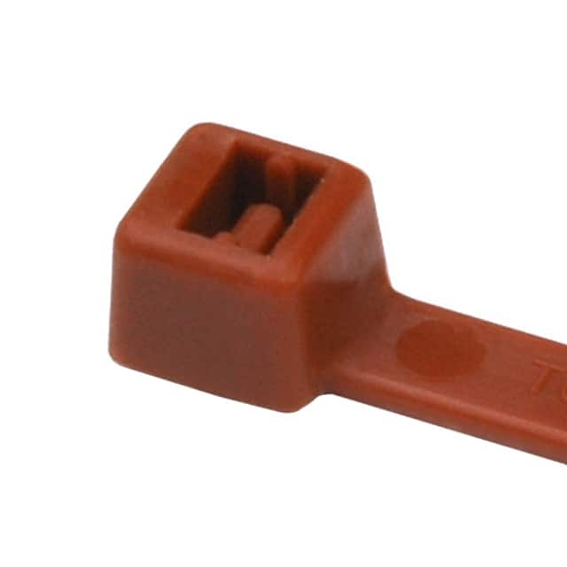 T50R1M4 CBL TIE LOCKING BRN 50LBS 7.95"