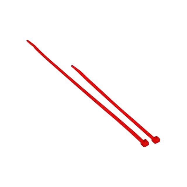 CT8RD50-C CBL TIE LOCK RED 50LB 7.6" 100PK