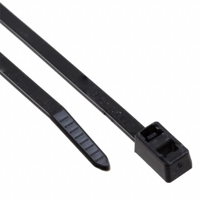 T50RDH0HSM4 CBL TIE DBL HEAD BLK 50LBS 8.27"