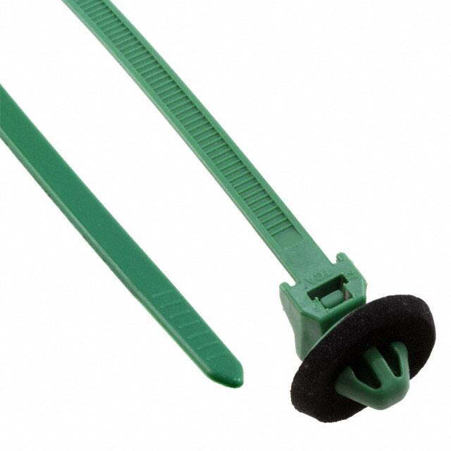126-03100 CBL TIE LOCKING GREEN 50LBS 6.3"