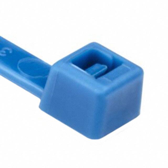 T50L6M4 CBL TIE LOCKING BLUE 50LBS 1.28'
