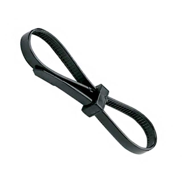 SSB2S-M30 CBL TIE DBL HEAD BLK 30LBS 6.75"