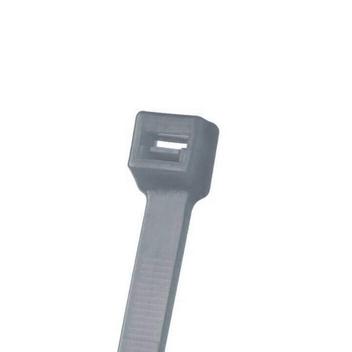 PLT5S-M8 CBL TIE LOCKING GRAY 50LB 1.458'