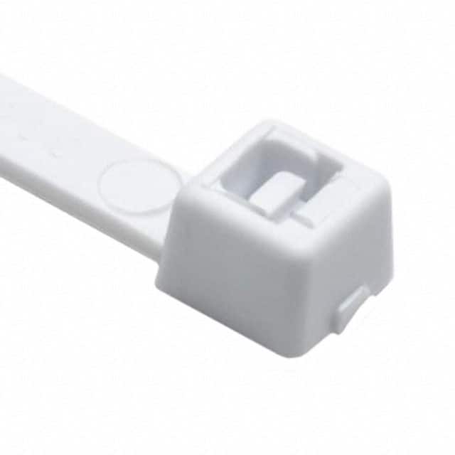 T50L10M4 CBL TIE LOCKING WHITE 50LB 1.28'