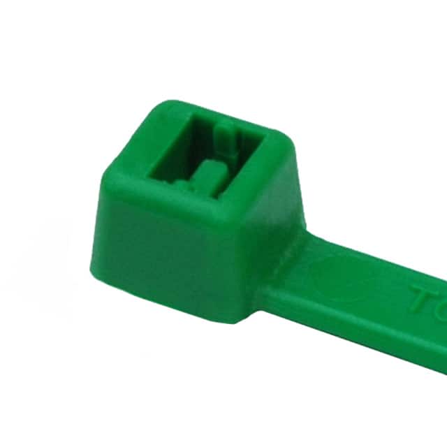 T50L5C2 CBL TIE LOCKING GRN 50LBS 1.28'