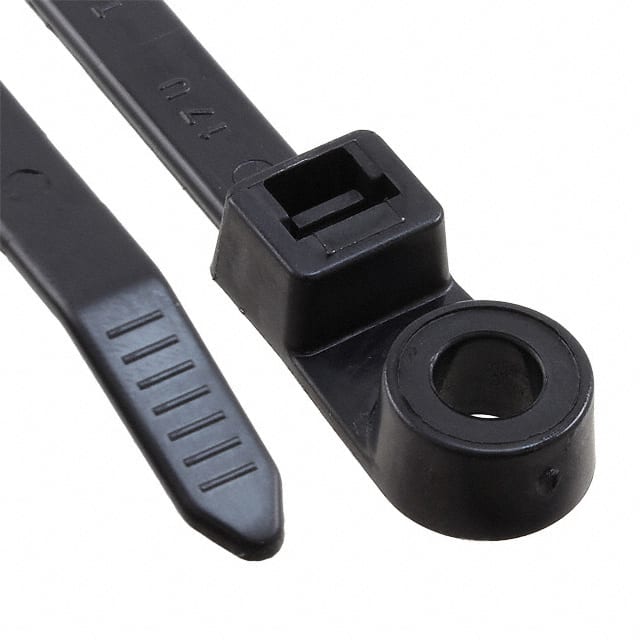 T120MR0K2 CBL TIE LOCKING BLK 120LB 1.299'