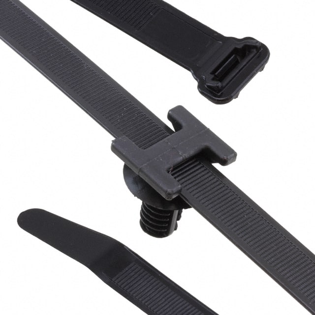 156-00072 CBL TIE LOCKING BLACK 120LBS 9"