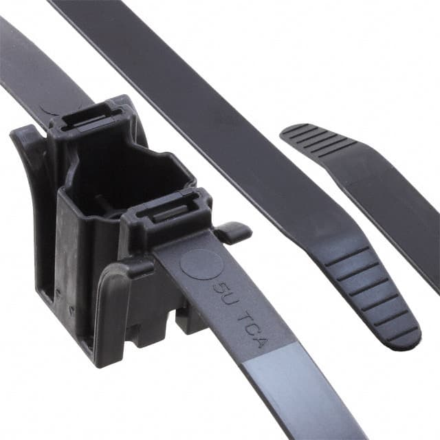 117-00012 DUAL CLAMP TIE BLK 100LBS 1.677'