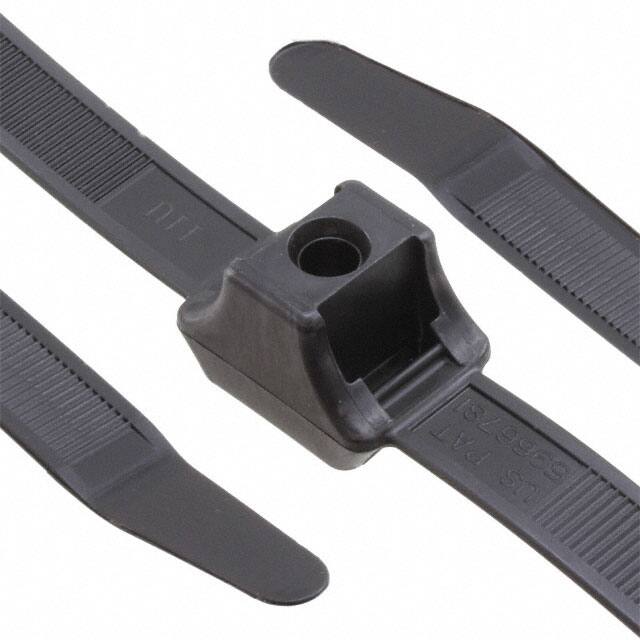 DCT110HIRC2 DUAL CLAMP TIE BLK 150LBS 1.604'