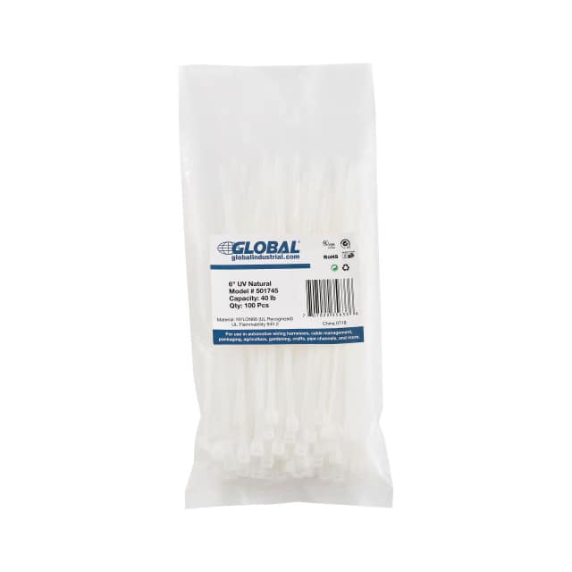3.5150N-UV CABLE TIE NATURAL 40LB 6"