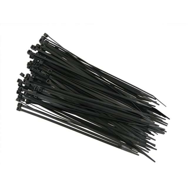 CT8-B-100-P CBL TIE LOCKING BLK 90LB 1.181'