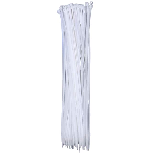CT6-W-100-P CBL TIE LOCKING WHT 90LB 1.181'