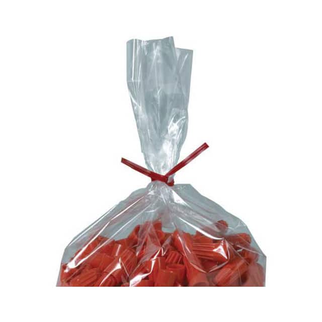 PLT7R TWIST TIE RED 7" X 5/32" 2000PK