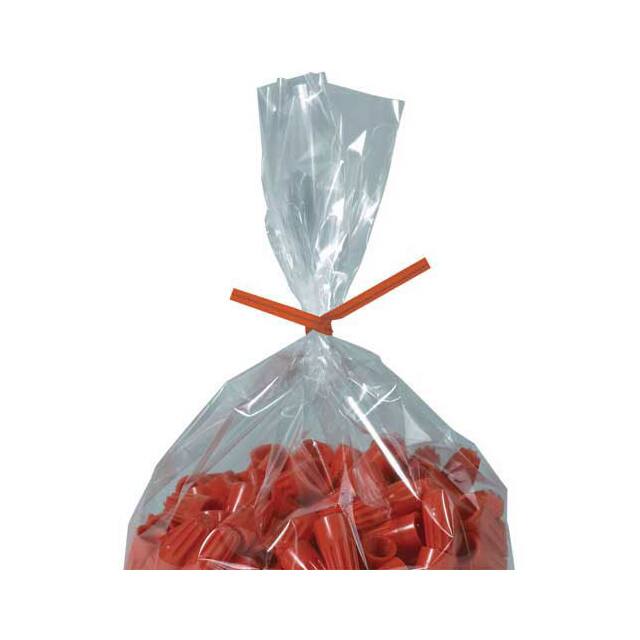 PBT10O TWIST TIE ORG 10" X 5/32" 2000PK
