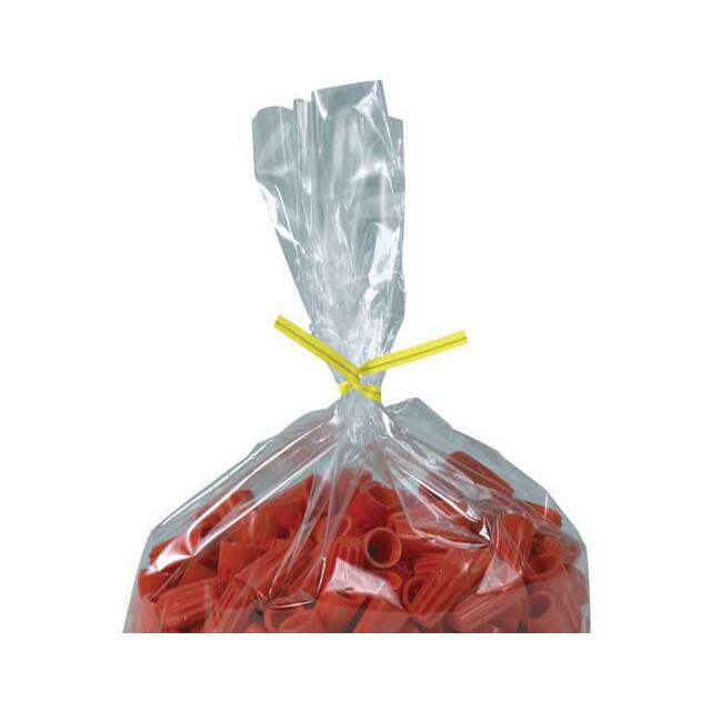PLT9Y TWIST TIE YLW 9" X 5/32" 2000PK