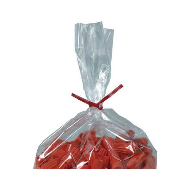 PLT9R TWIST TIE RED 9" X 5/32" 2000PK