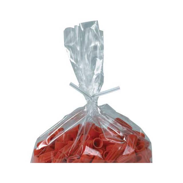 PLT9W TWIST TIE WHT 9" X 5/32" 2000PK