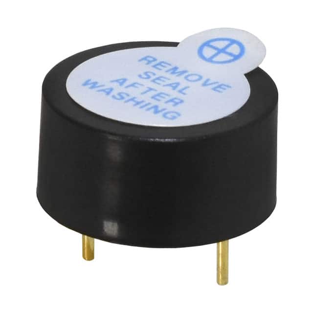 CPT-1368-80WT BUZZER PIEZO 10V 13.8MM TH