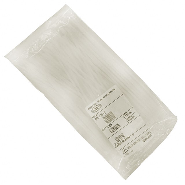 WIT-18VC CBL TIE LOCKING WHITE 18LBS 8"