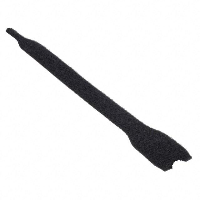 1375253-2 HOOK & LOOP CBLE TIE 1X8 BLACK