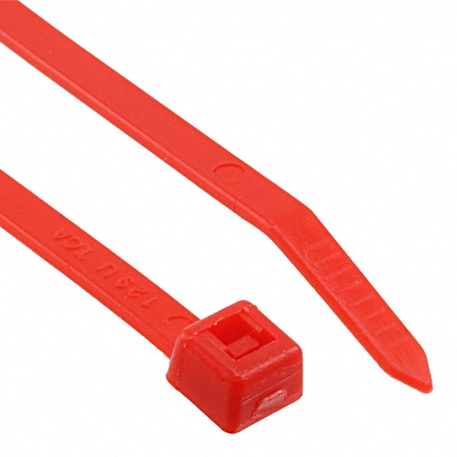 T50R2HALM4 CBL TIE LOCKING RED 40LBS 8"